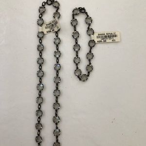 Banana republic necklace and bracelet